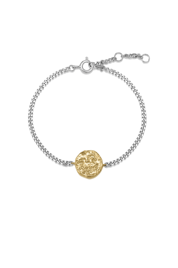 Roman clearance coin bracelet