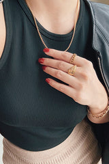 Joanna Croissant Chunky Ring