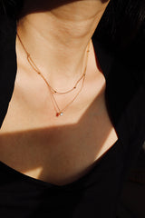 Marva CZ Layered Necklace