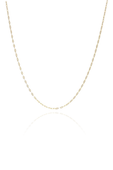 Elegant SH & Co. gold chain necklace, ideal for sophisticated layering with its sleek and minimal design.